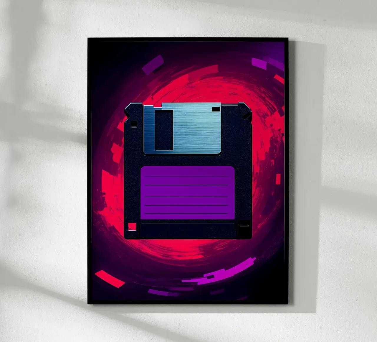 Floppy Disk - Pop Art carta hahnemühle da ColorCrash Gallery