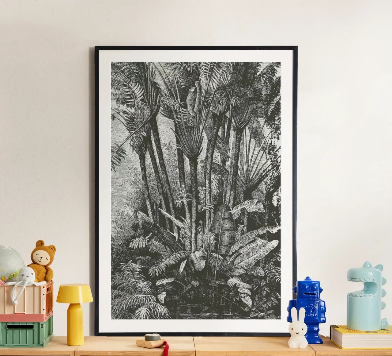 Palms in Water poster de Astër
