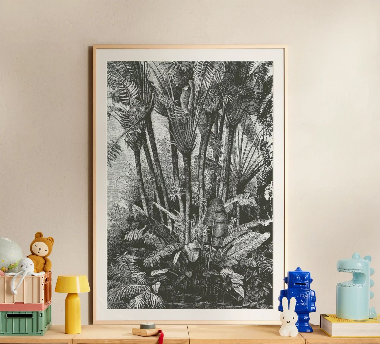 Palms in Water poster de Astër
