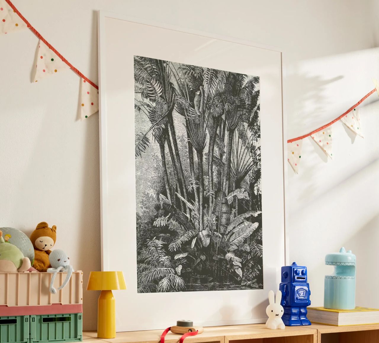 Palms in Water poster de Astër