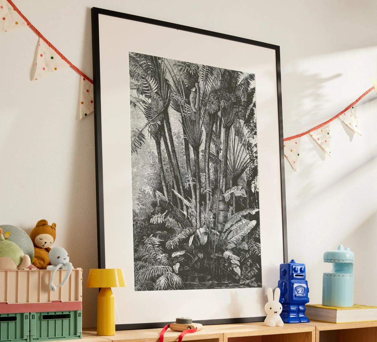 Palms in Water poster de Astër