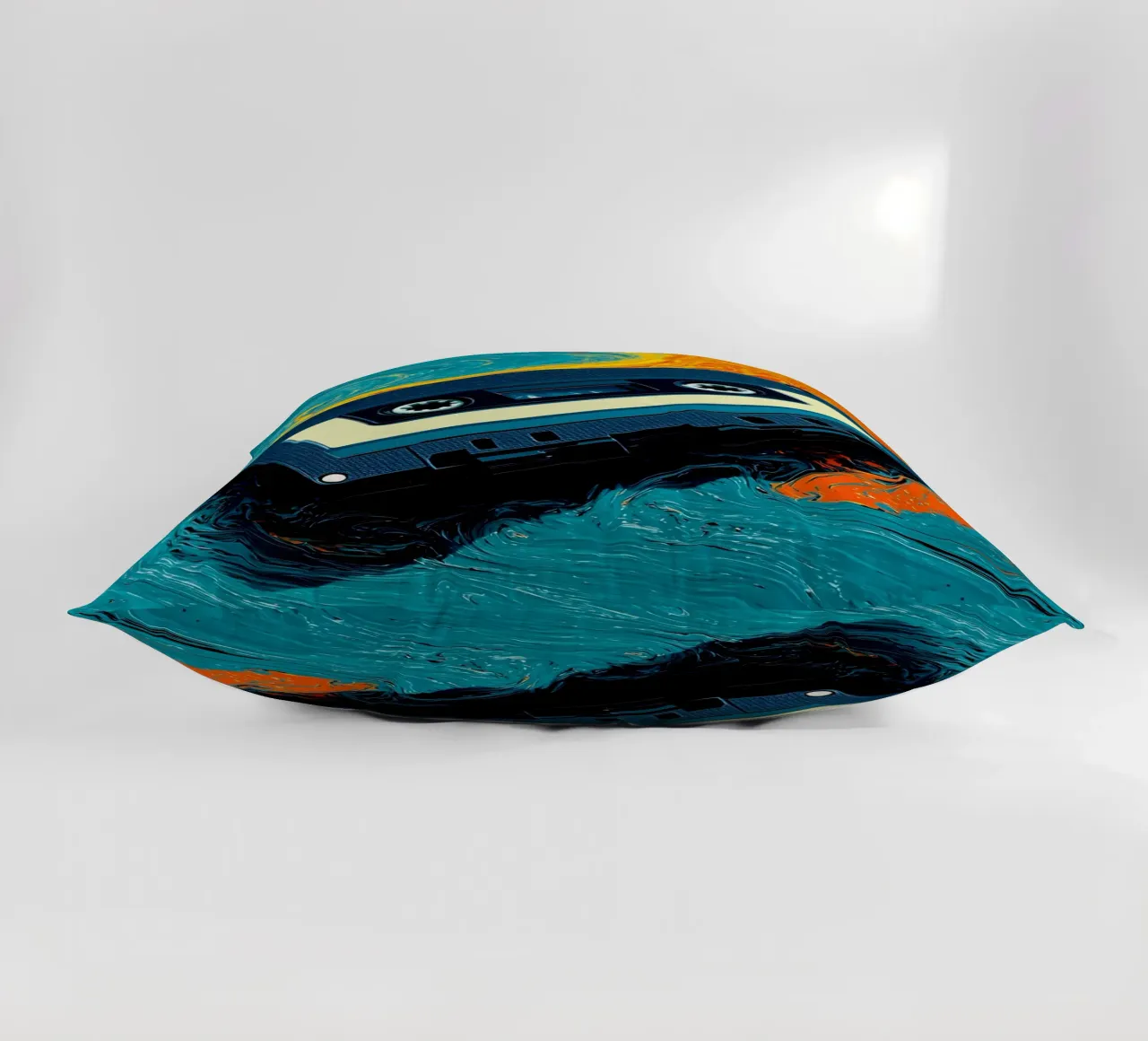 Cassetta - Pop Art cuscino da ColorCrash Gallery