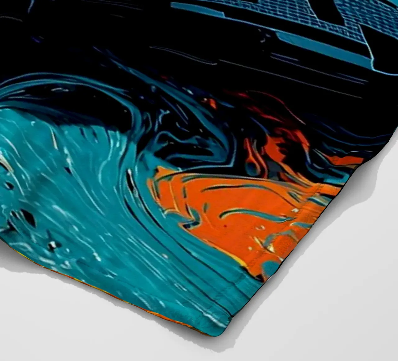 Cassetta - Pop Art coperta in pile da ColorCrash Gallery