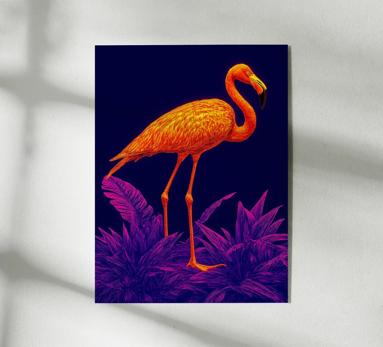 Flamingo - Pop Art metacrilato de ColorCrash Gallery