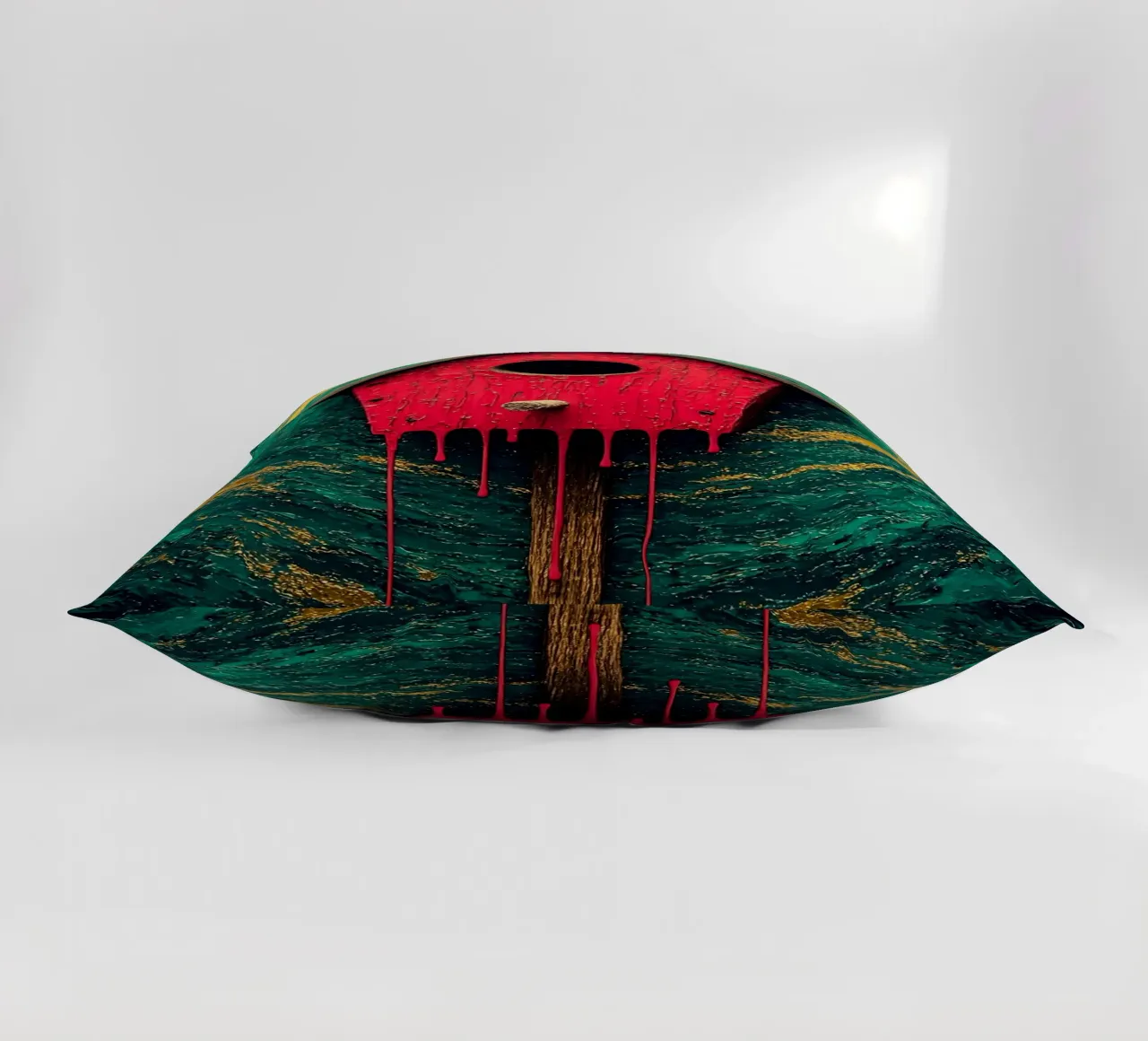 Casetta per uccelli - Pop Art cuscino da ColorCrash Gallery