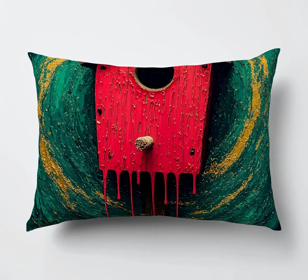 Casetta per uccelli - Pop Art cuscino da ColorCrash Gallery