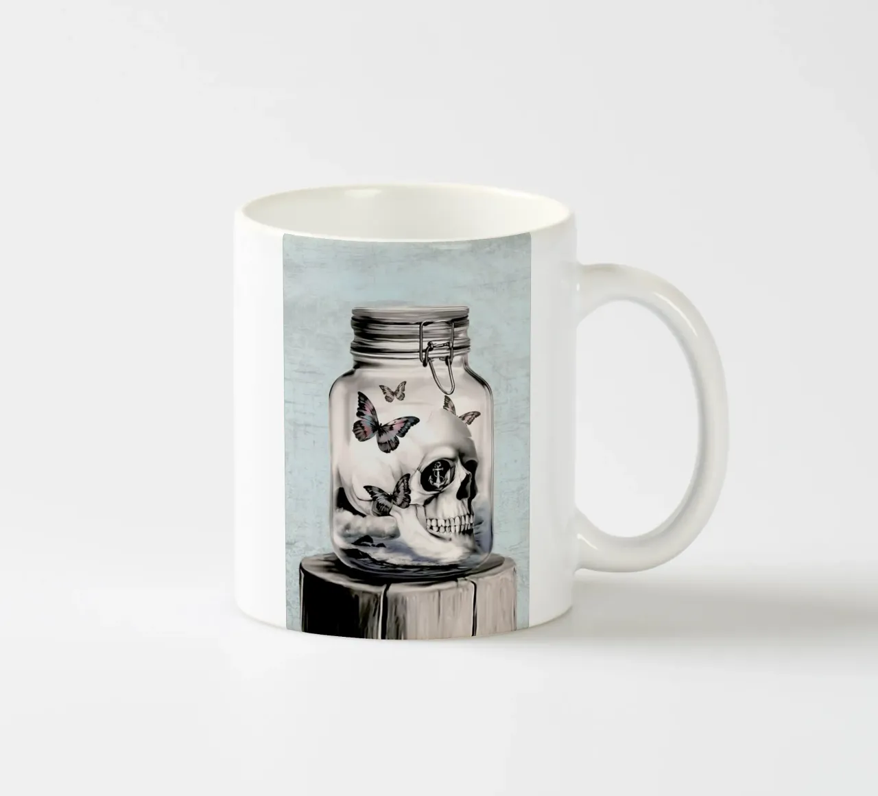 Lost Thoughts ceramic mug by Kristy Patterson