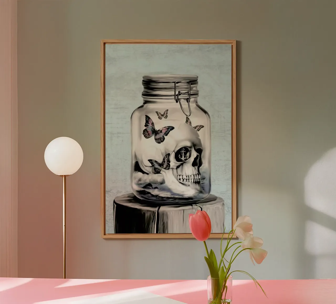 Lost Thoughts forex plate by Kristy Patterson