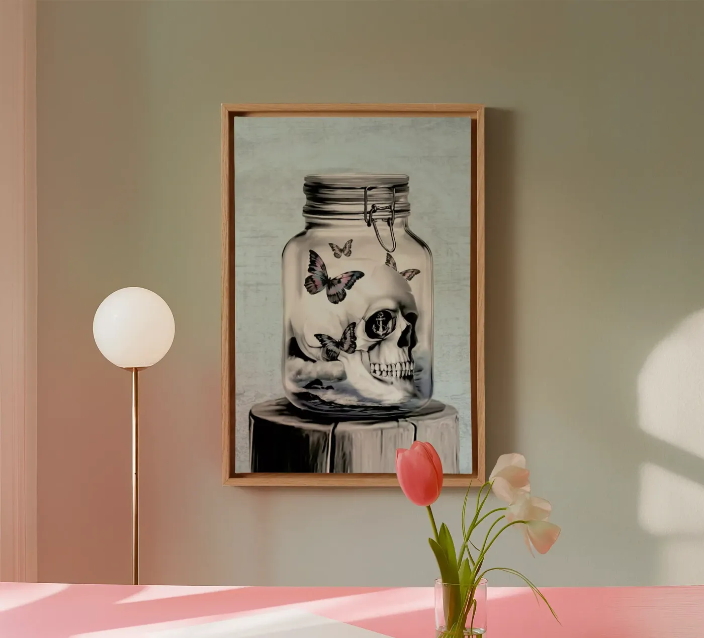 Lost Thoughts canvas by Kristy Patterson