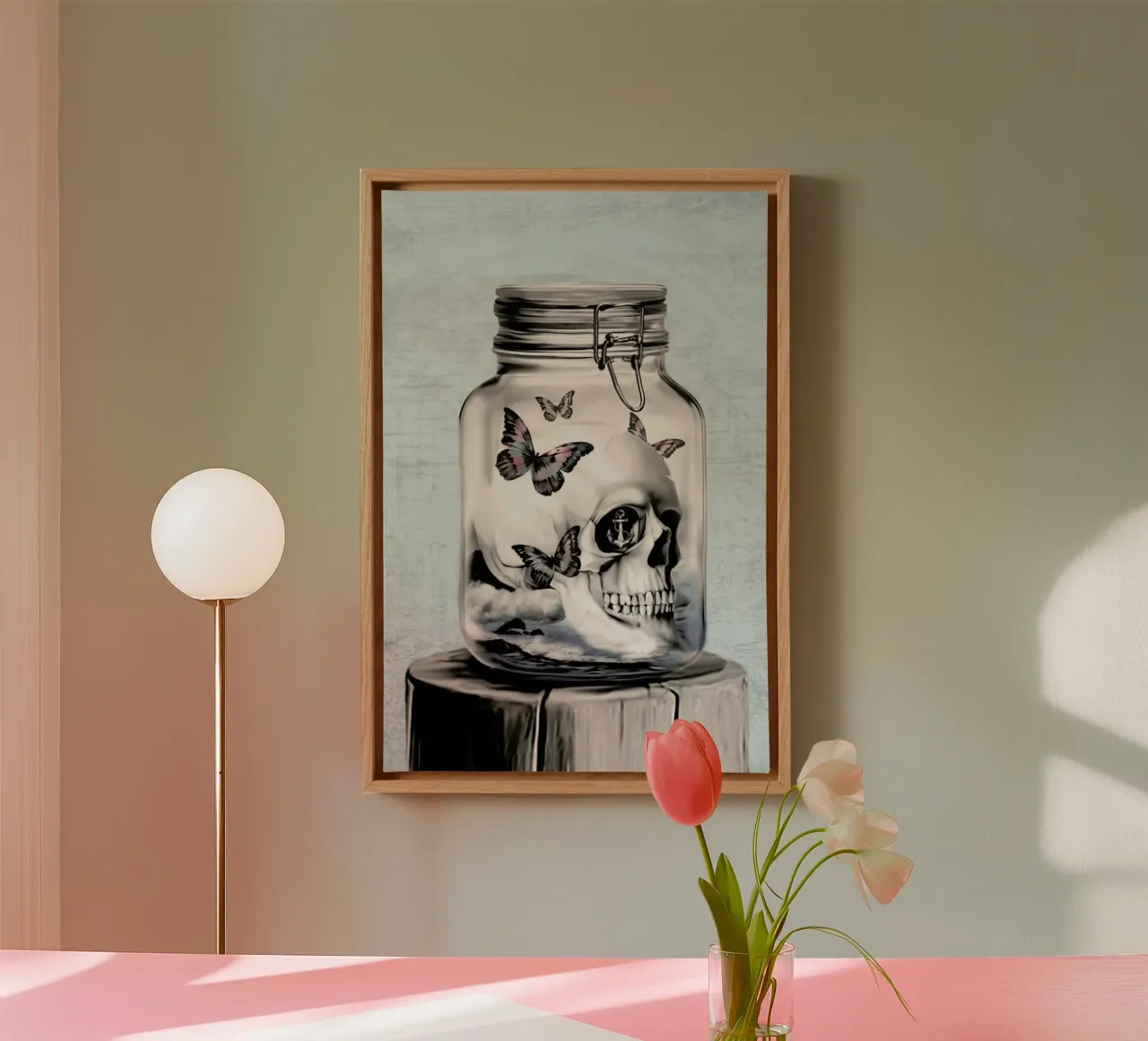 Lost Thoughts canvas by Kristy Patterson