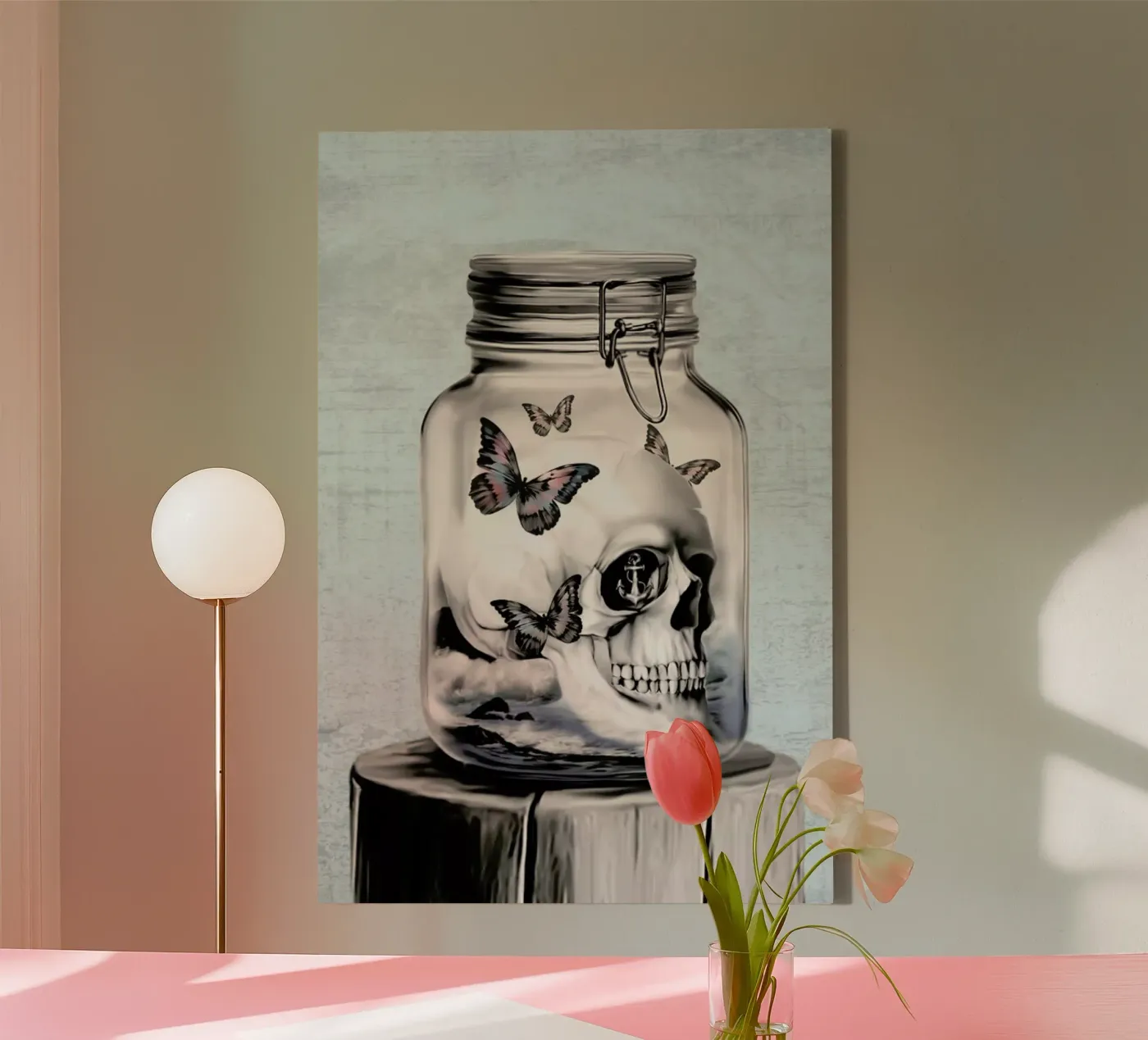 Lost Thoughts canvas by Kristy Patterson