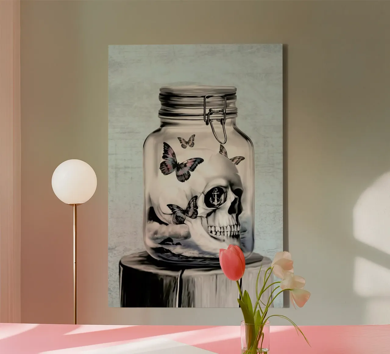 Lost Thoughts canvas by Kristy Patterson