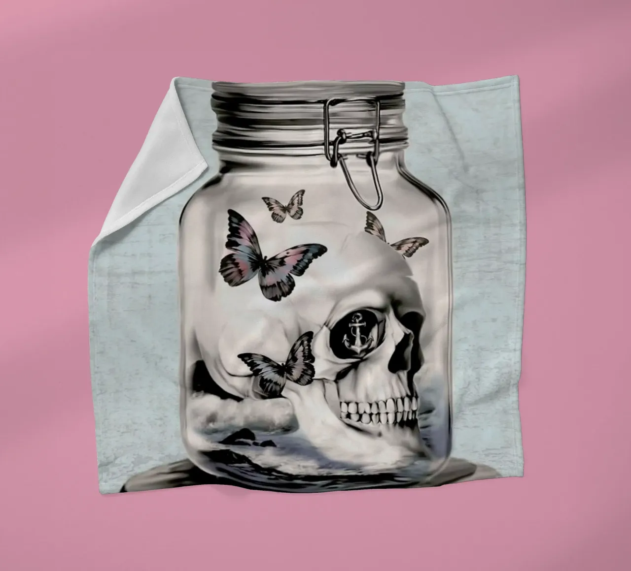 Lost Thoughts Fleecedecke von Kristy Patterson