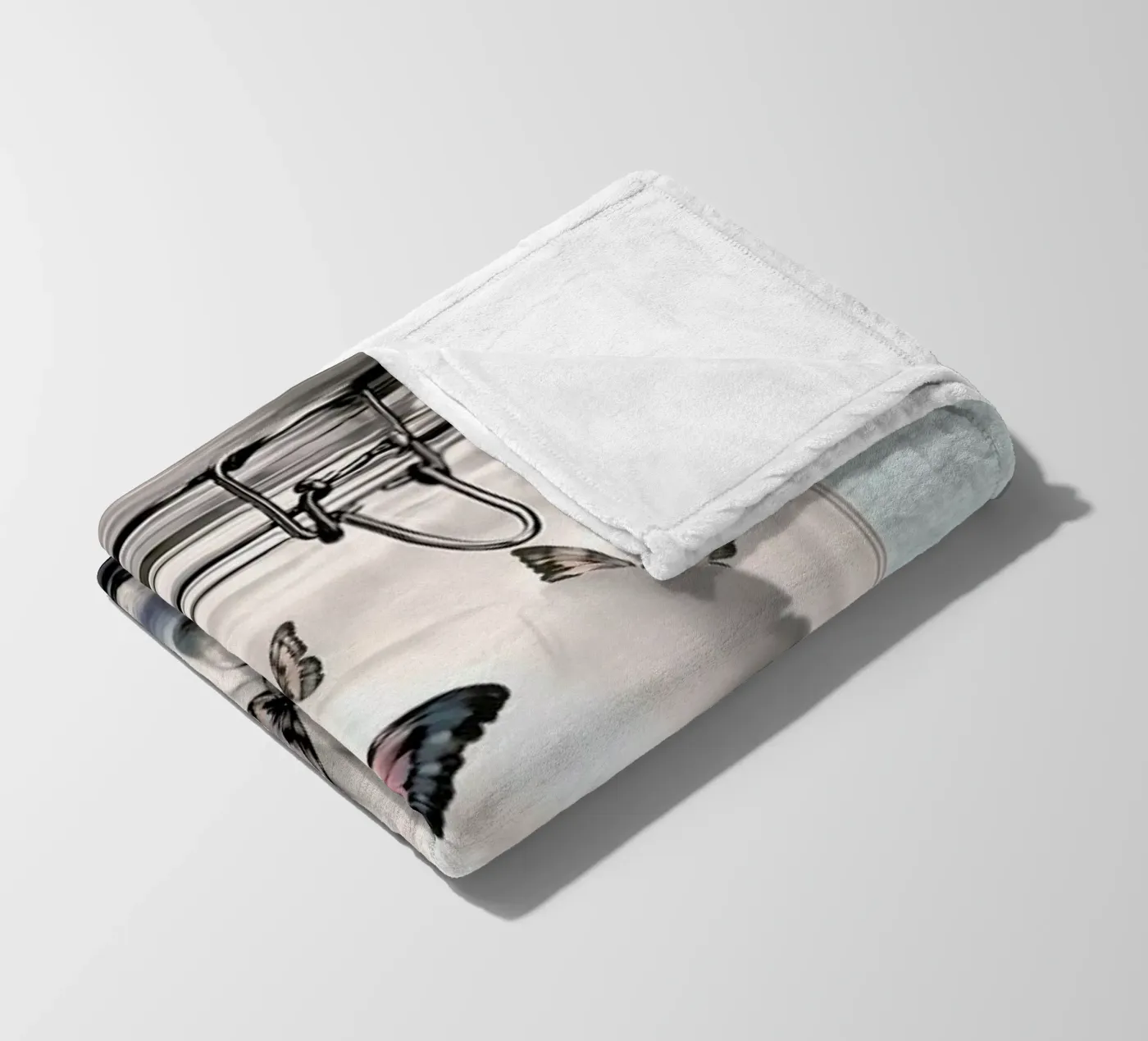 Lost Thoughts fleece blanket by Kristy Patterson