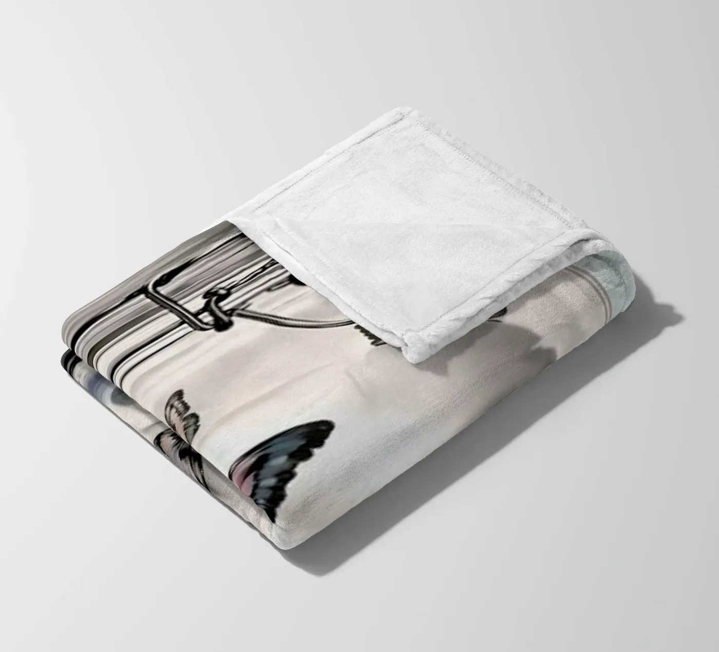 Lost Thoughts fleece blanket by Kristy Patterson