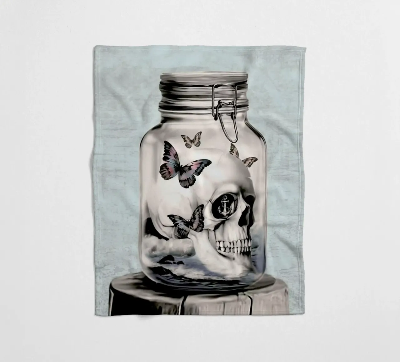 Lost Thoughts Fleecedecke von Kristy Patterson