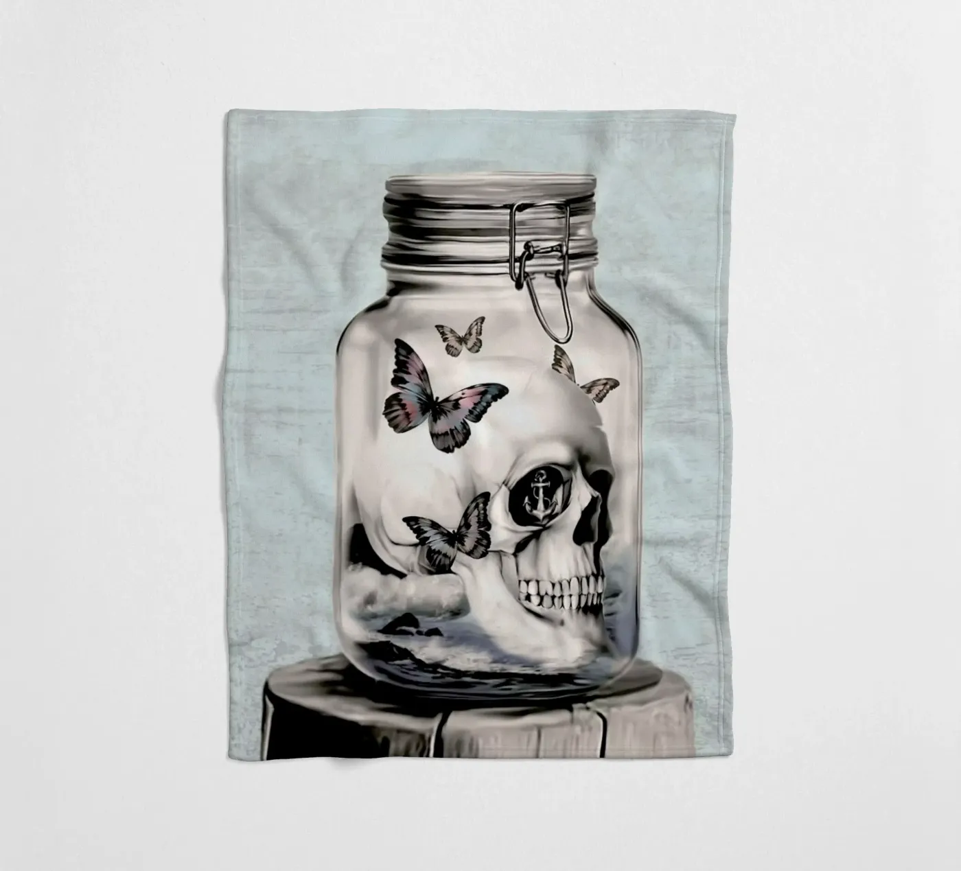 Lost Thoughts fleece blanket by Kristy Patterson