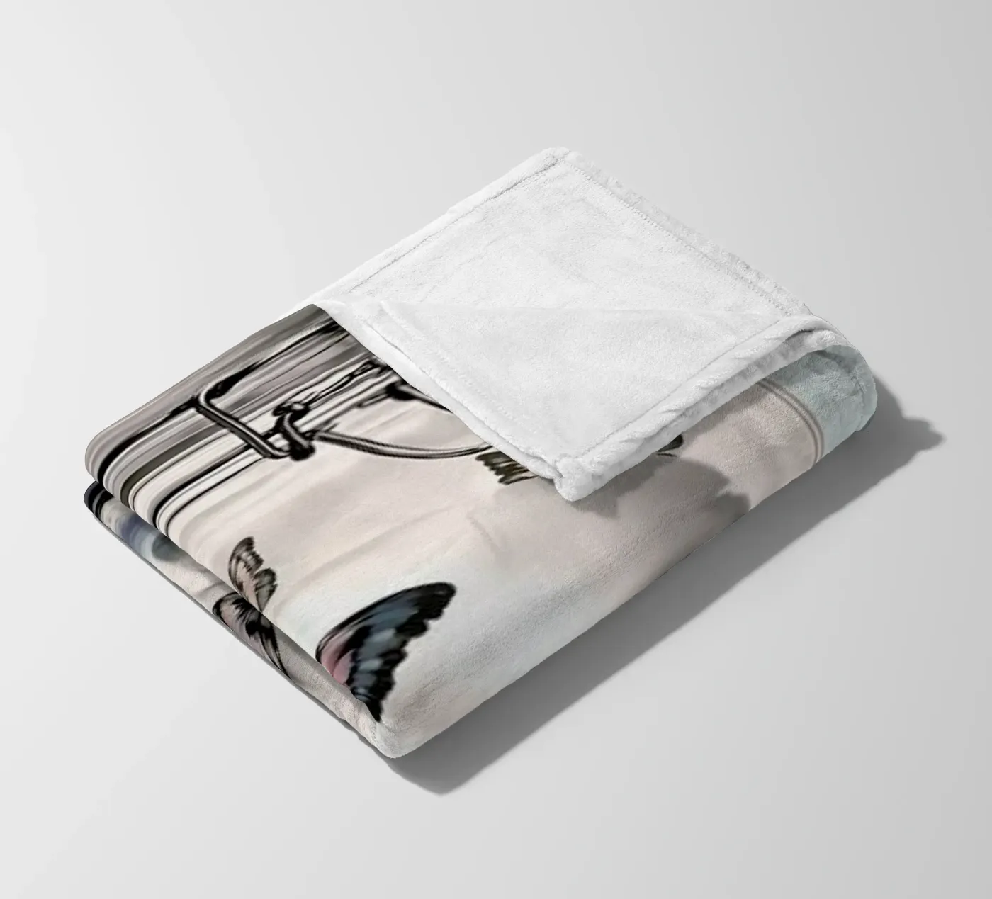 Lost Thoughts fleece blanket by Kristy Patterson