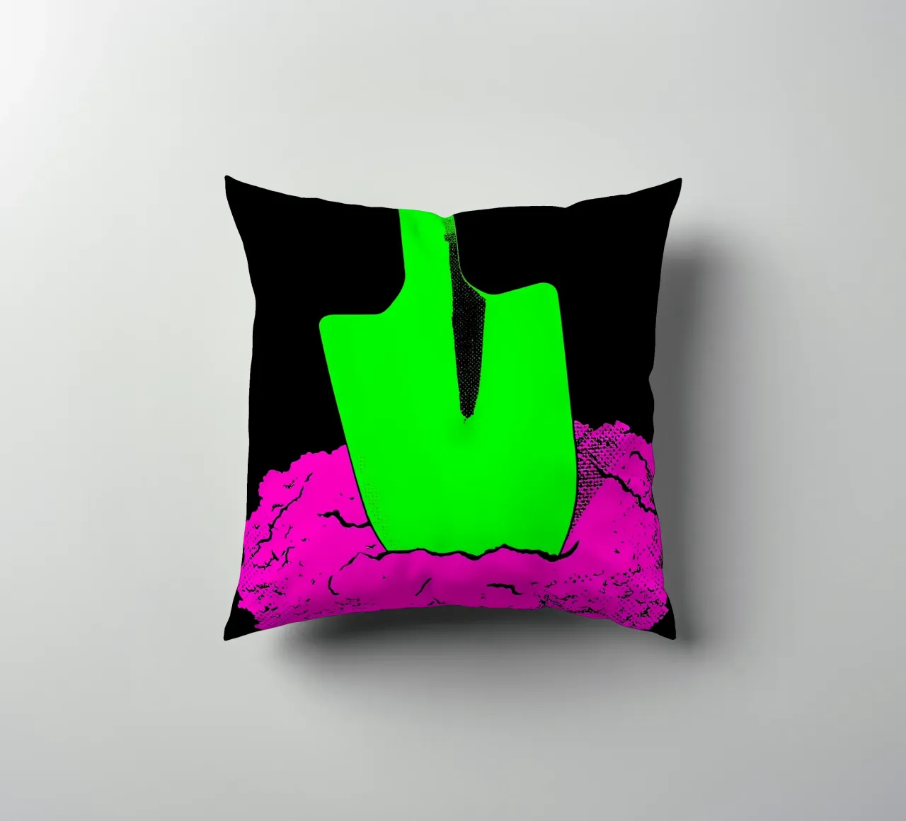 Pala - Pop Art cuscino da ColorCrash Gallery