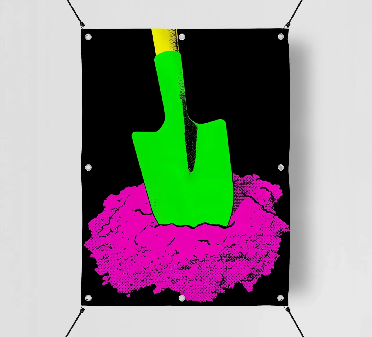 Pala - Pop Art telo in pvc da ColorCrash Gallery