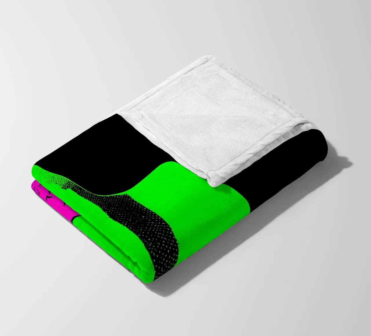 Shovel - Pop Art fleece blanket by ColorCrash Gallery