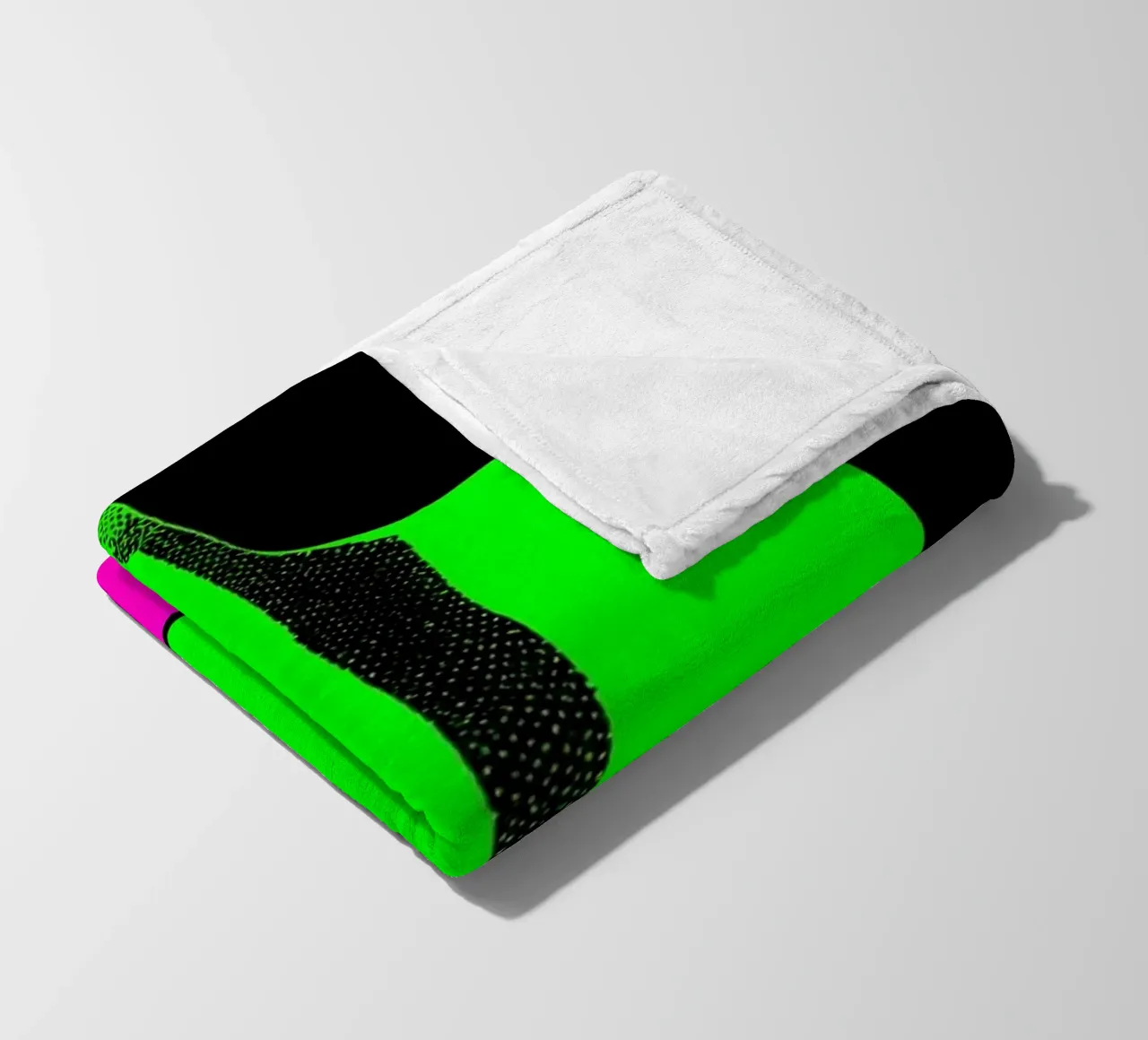 Shovel - Pop Art fleece blanket by ColorCrash Gallery