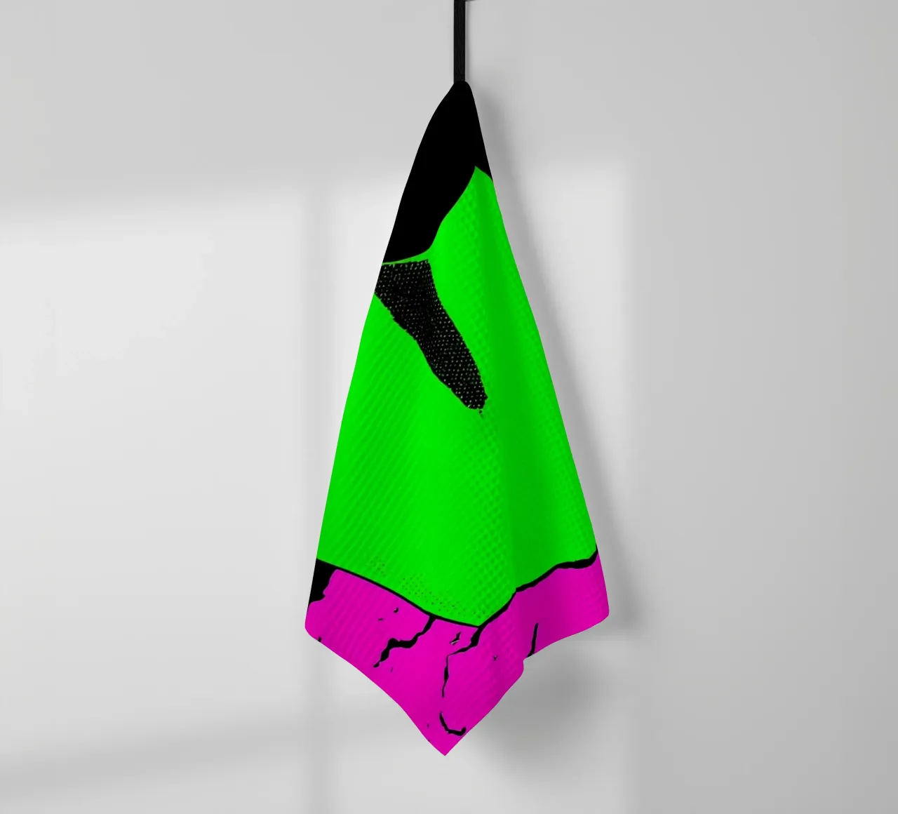 Shovel - Pop Art tea towel by ColorCrash Gallery