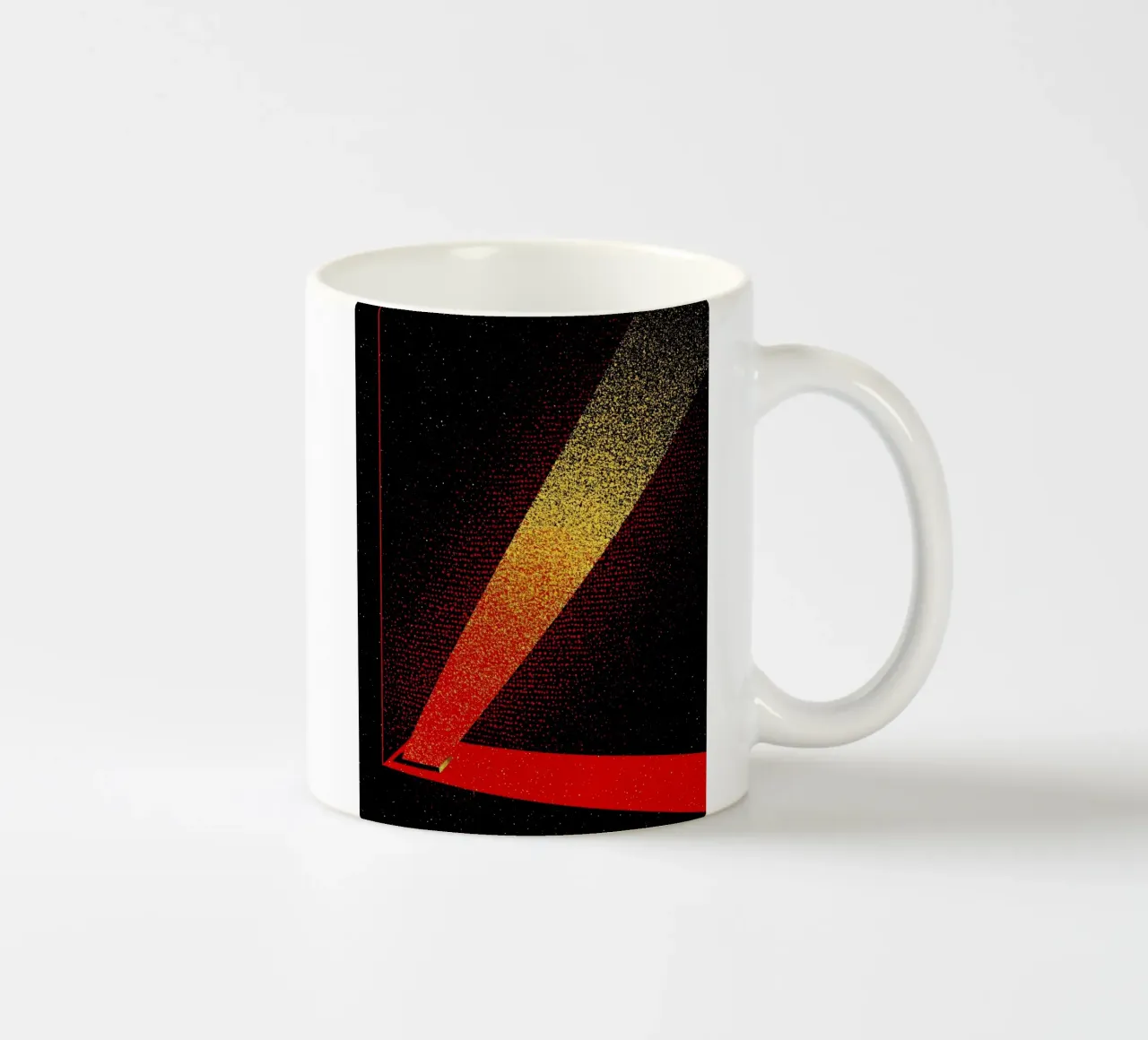 Projektor - Pop Art Keramik Tasse von ColorCrash Gallery