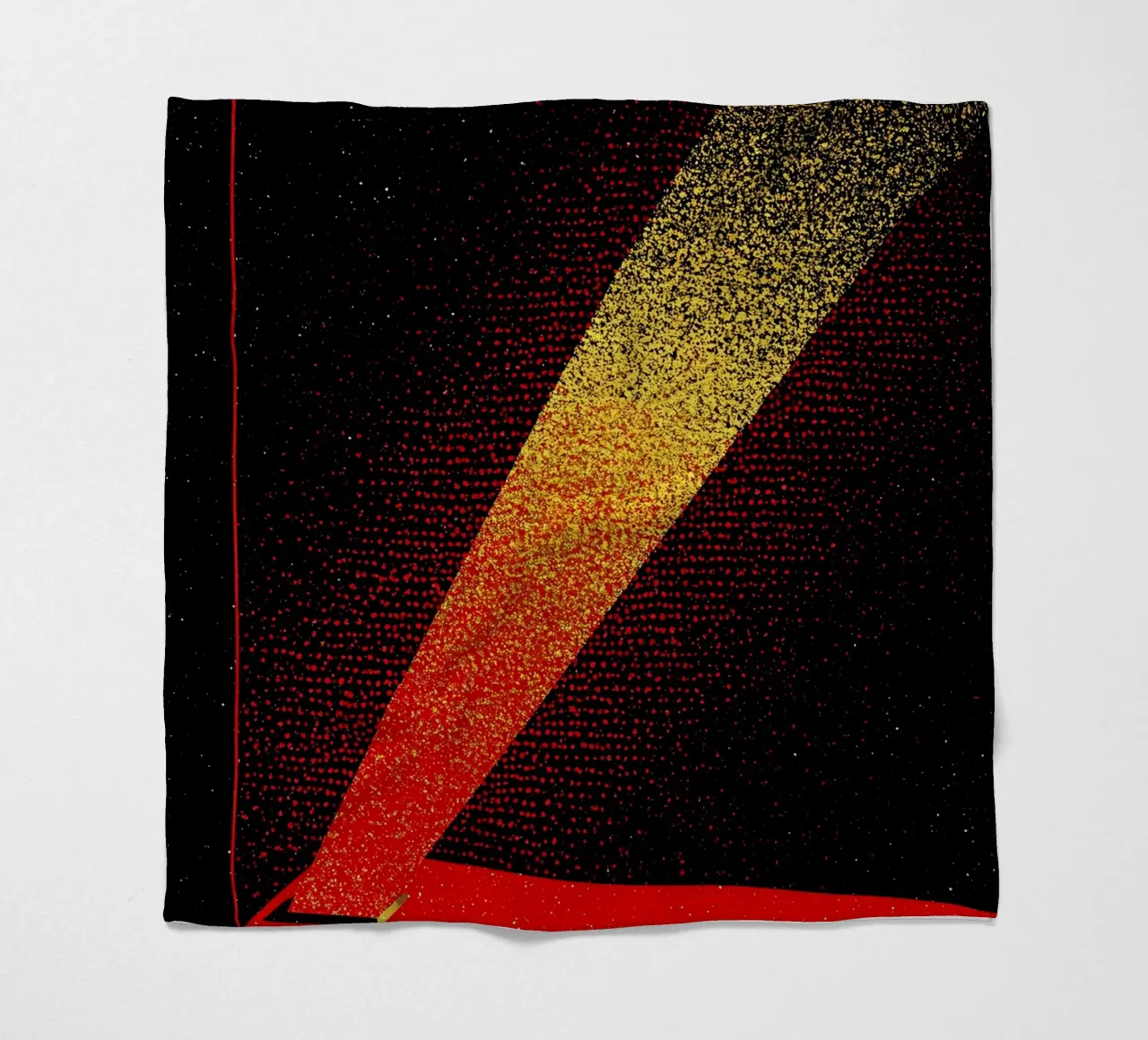 Proiettore - Pop Art coperta in pile da ColorCrash Gallery