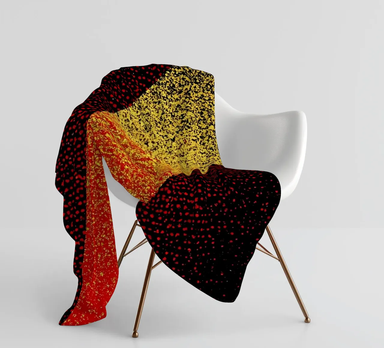 Proiettore - Pop Art coperta in pile da ColorCrash Gallery
