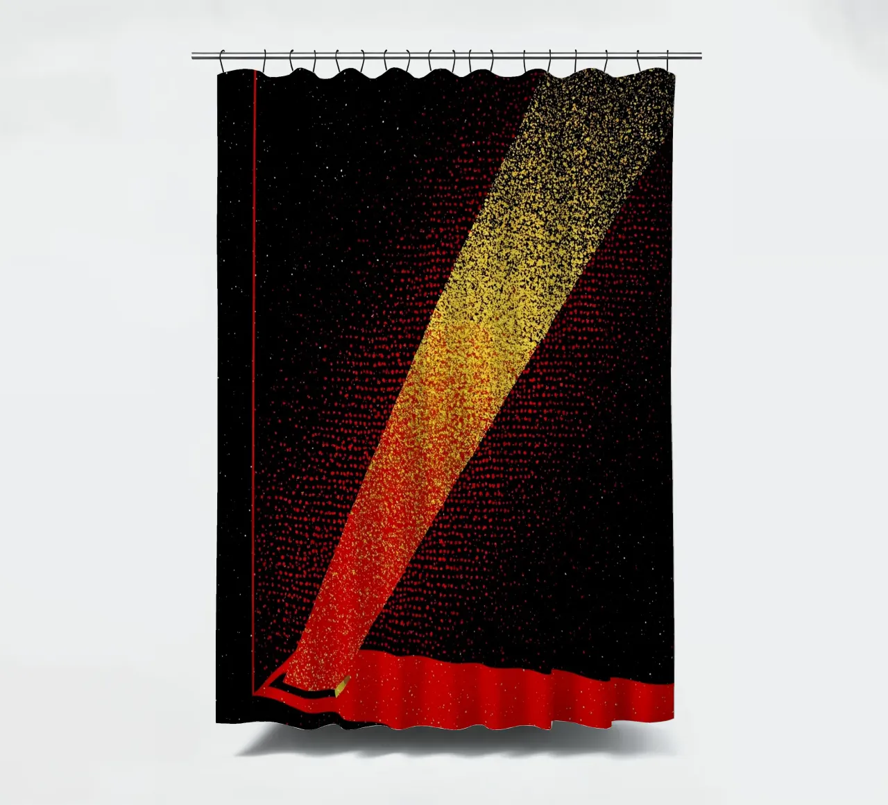 Proiettore - Pop Art tenda da doccia da ColorCrash Gallery