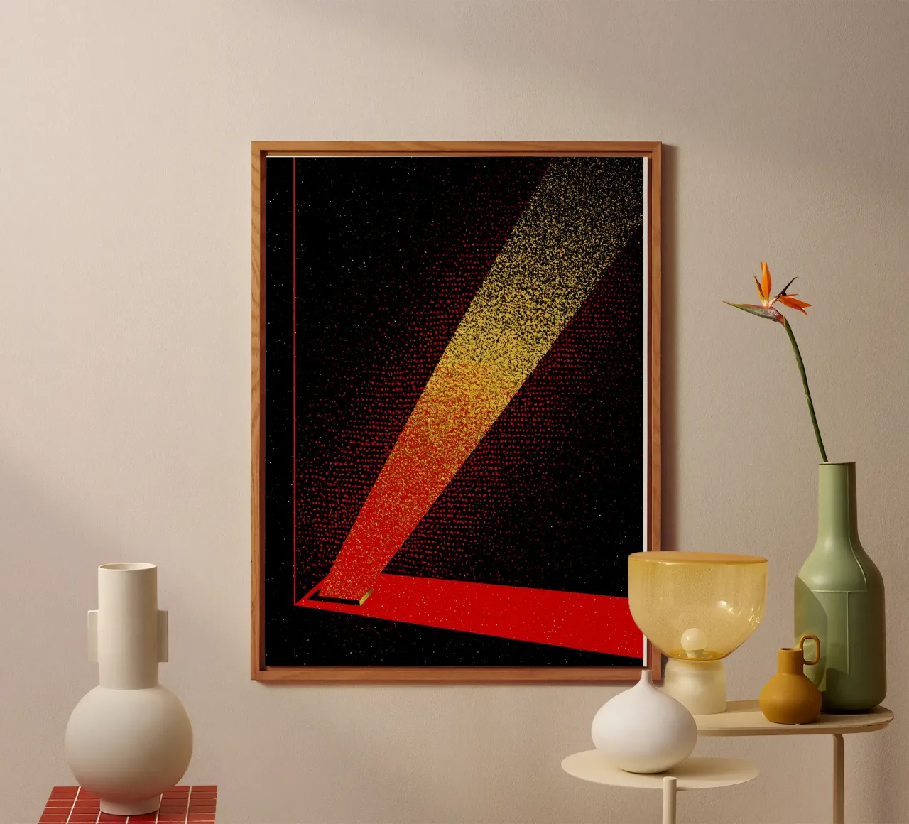 Proiettore - Pop Art alluminio dibond da ColorCrash Gallery