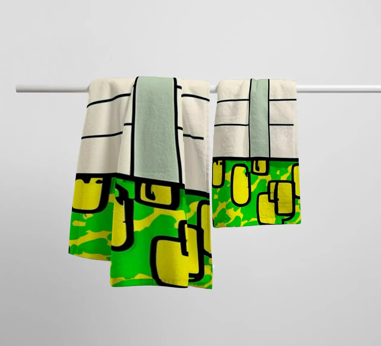 Floppy Disk Dripping - Pop Art towel by ColorCrash Gallery