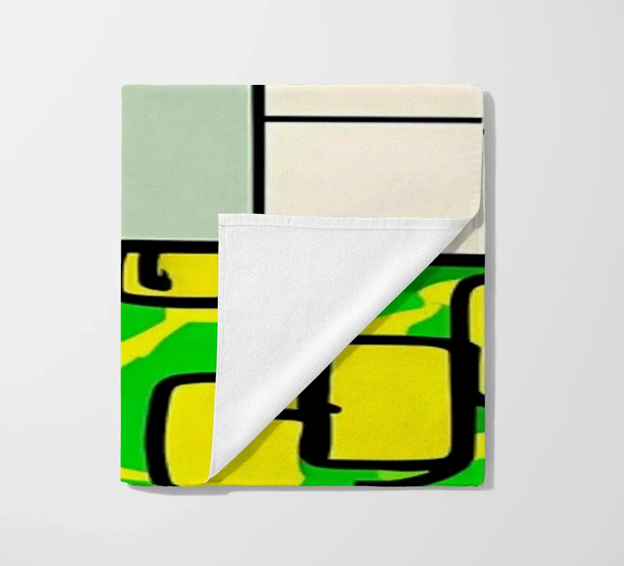 Floppy Disk che gocciola - Pop Art telo mare da ColorCrash Gallery