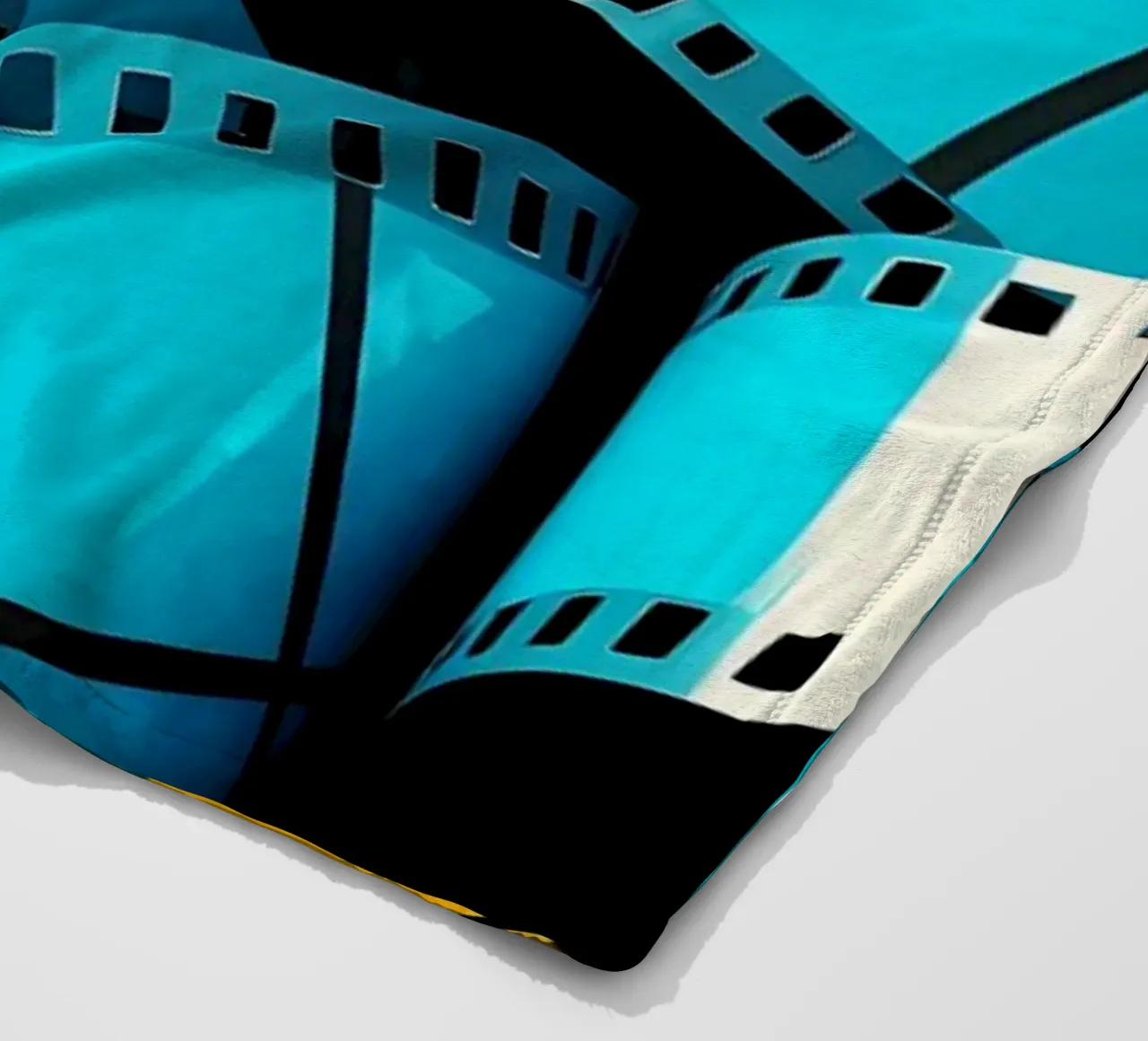 Strisce di pellicola - Pop Art coperta in pile da ColorCrash Gallery