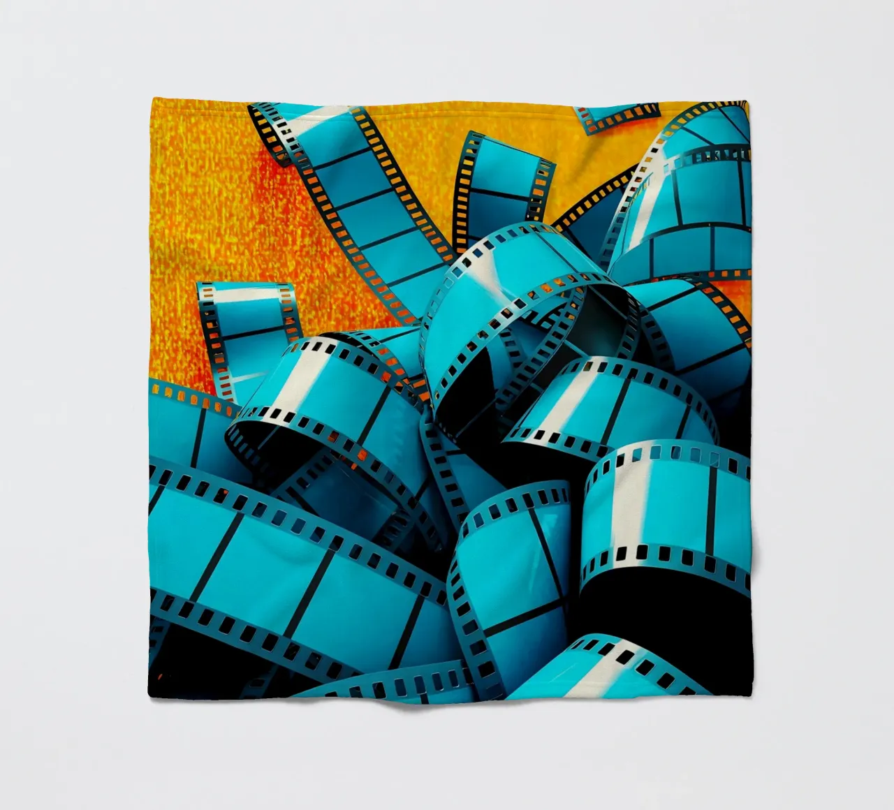 Strisce di pellicola - Pop Art coperta in pile da ColorCrash Gallery