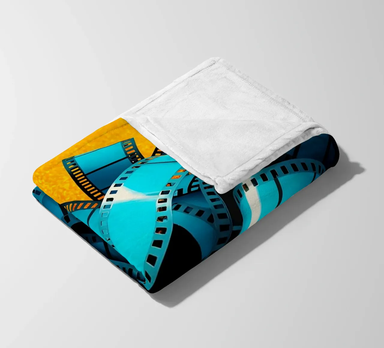 Strisce di pellicola - Pop Art coperta in pile da ColorCrash Gallery
