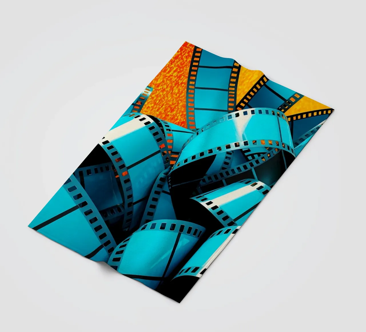 Strisce di pellicola - Pop Art coperta in pile da ColorCrash Gallery