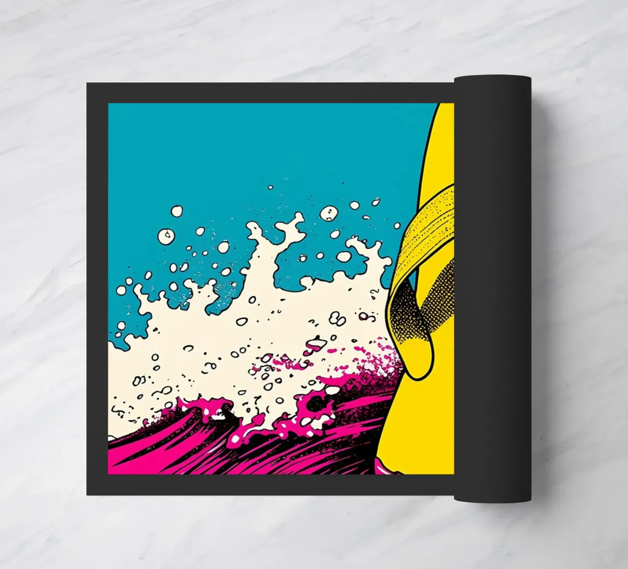 Infradito Splash - Pop Art zerbino da ColorCrash Gallery