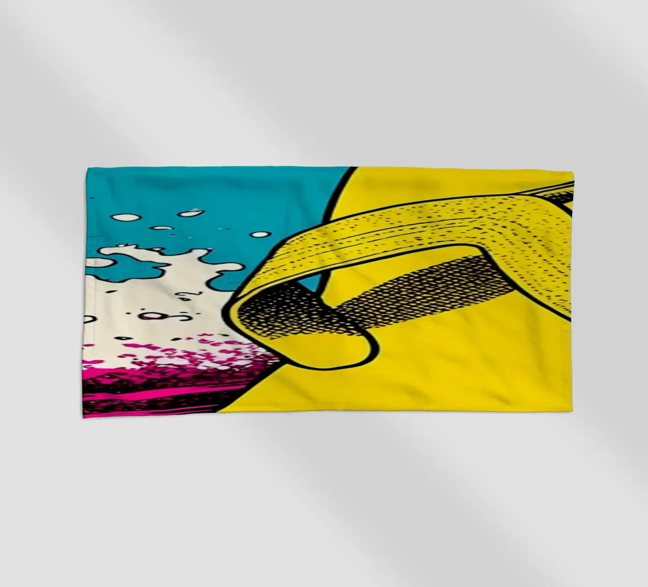 Infradito Splash - Pop Art telo mare da ColorCrash Gallery