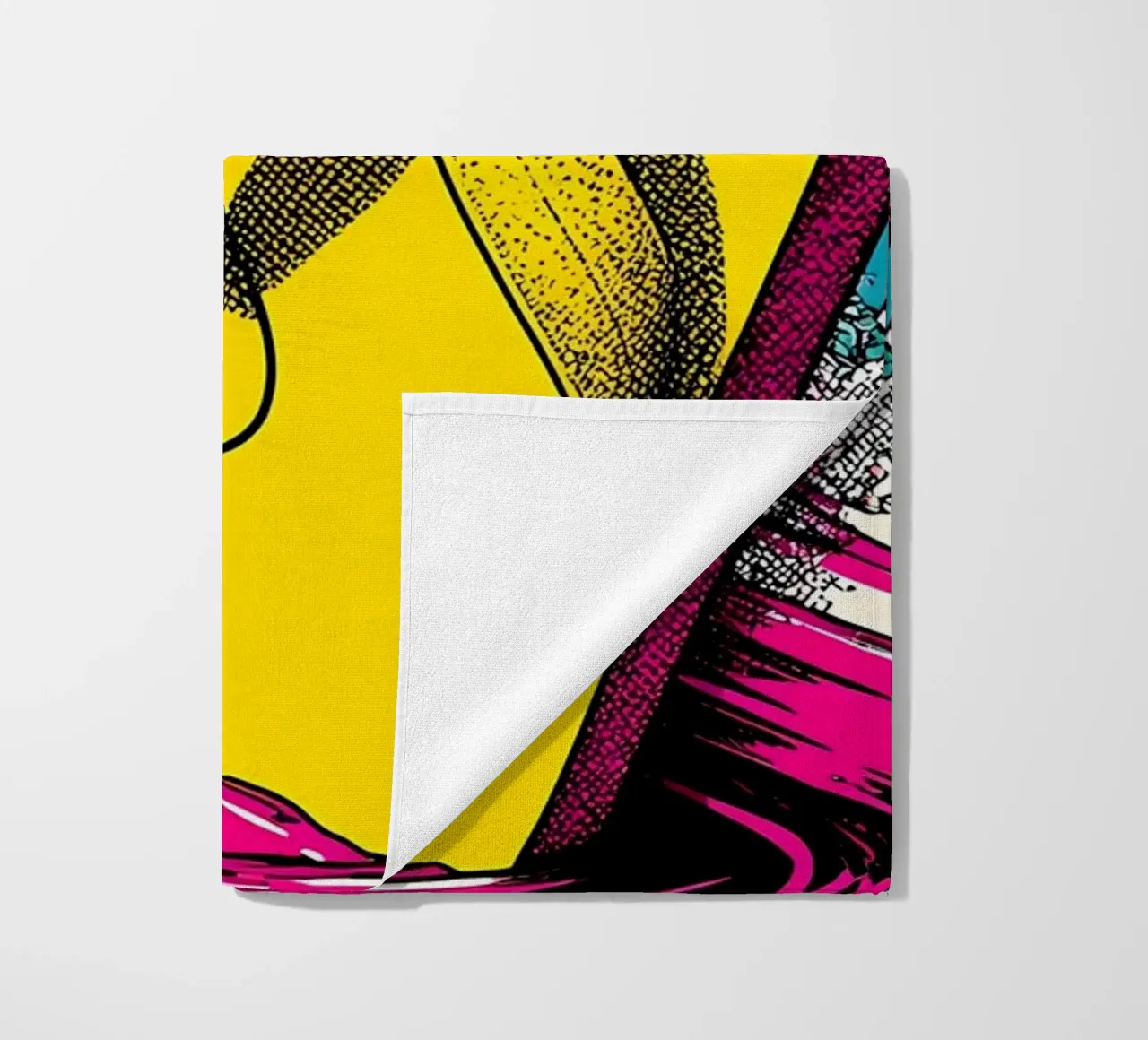 Infradito Splash - Pop Art telo mare da ColorCrash Gallery