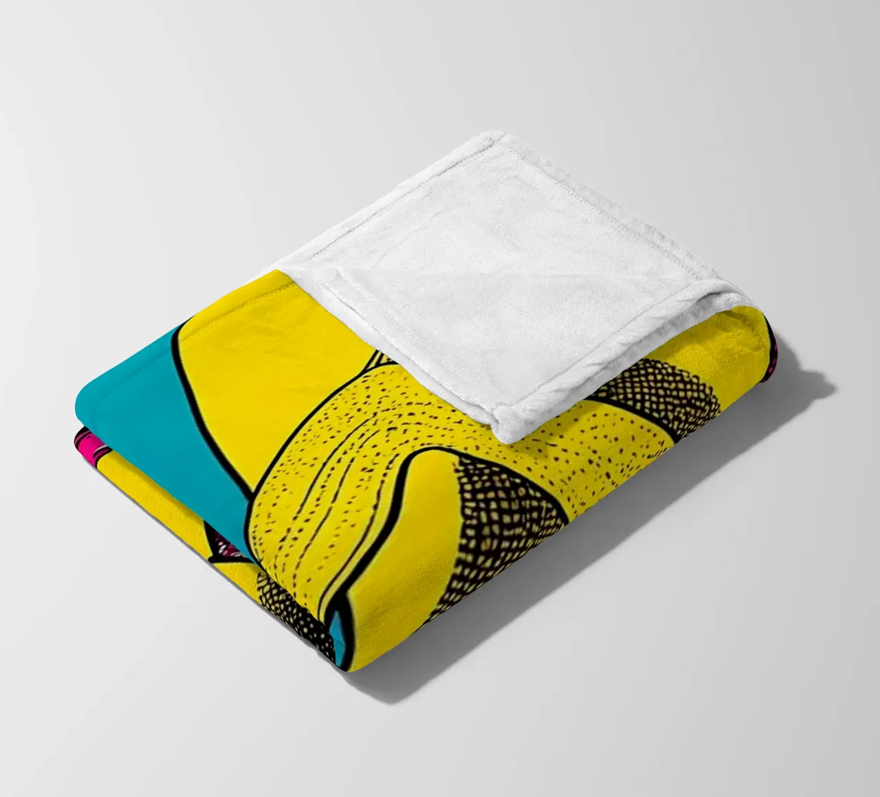Infradito Splash - Pop Art coperta in pile da ColorCrash Gallery