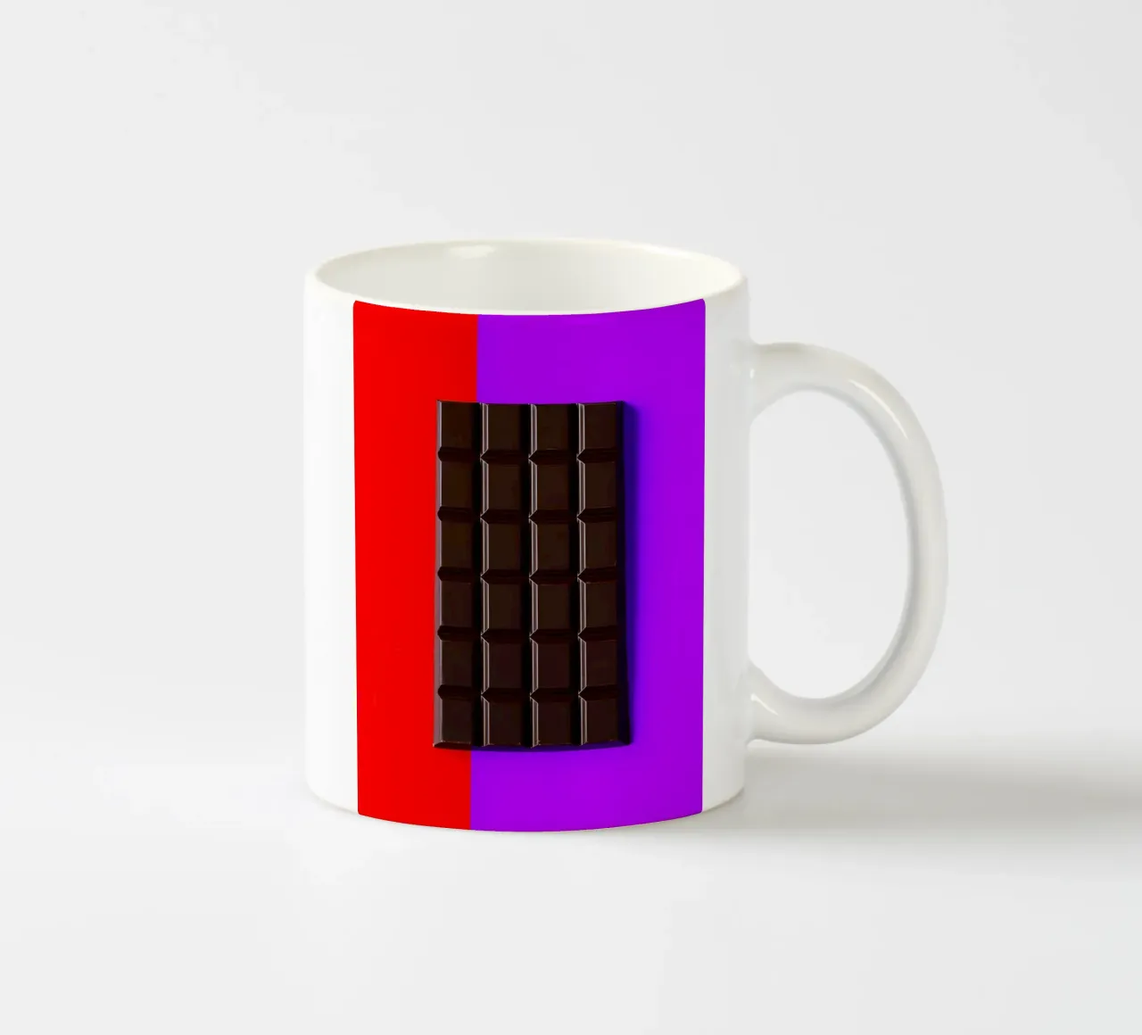 Dark Chocolate - Pop Art tazza in ceramica da ColorCrash Gallery