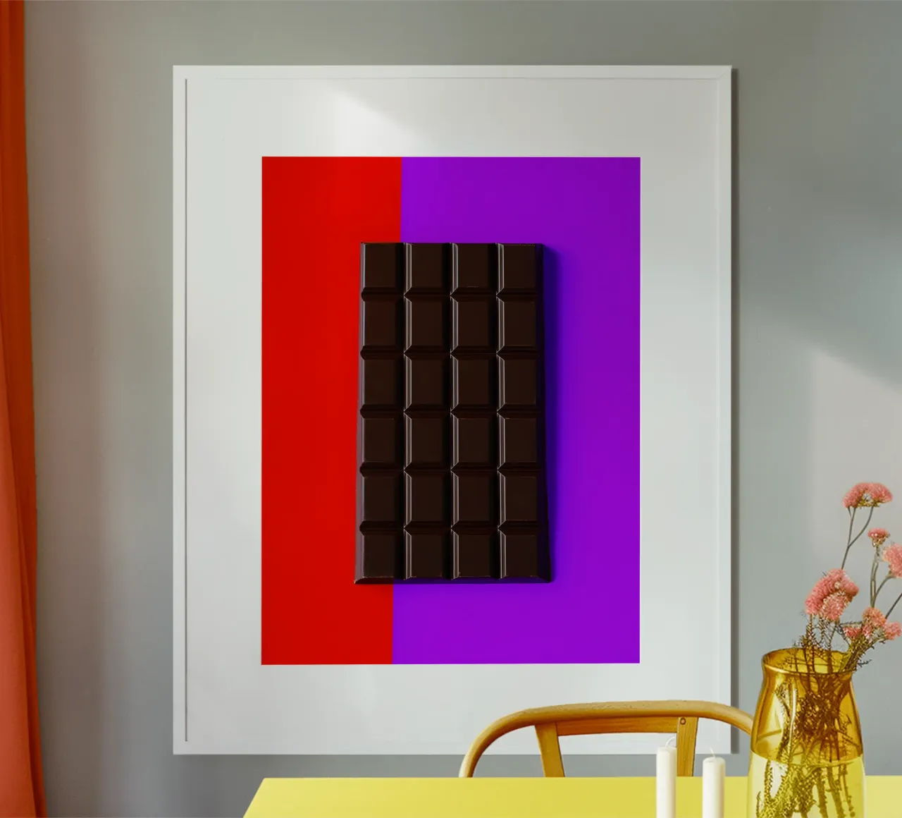 Dark Chocolate - Pop Art carta hahnemühle da ColorCrash Gallery