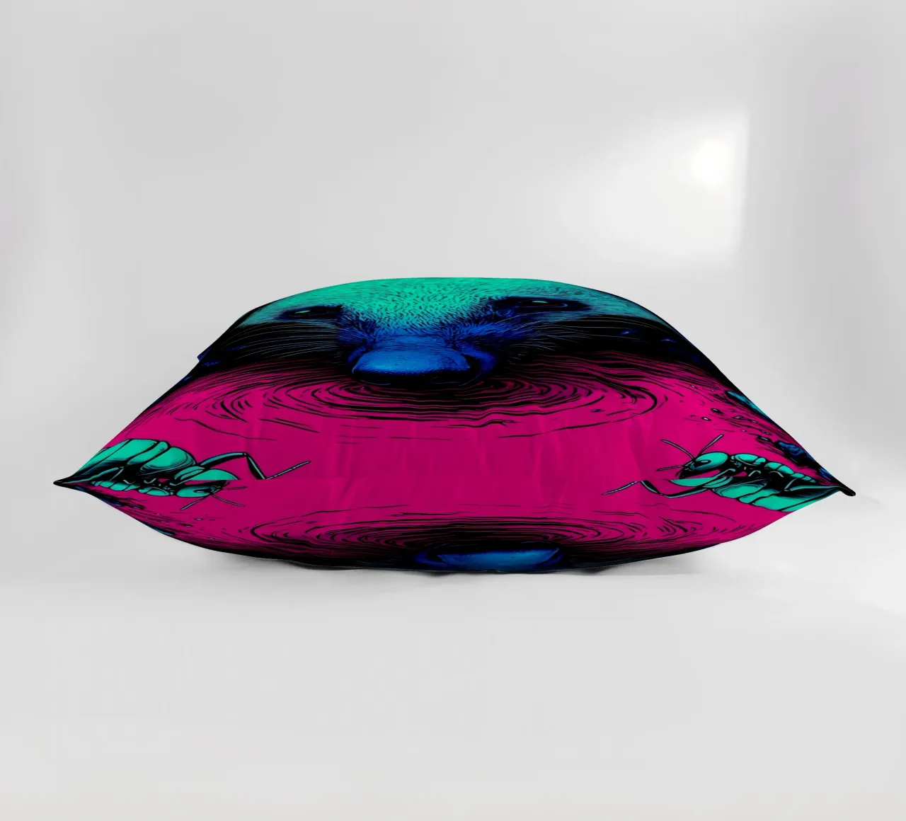 Mangiaformiche - Pop Art cuscino da ColorCrash Gallery