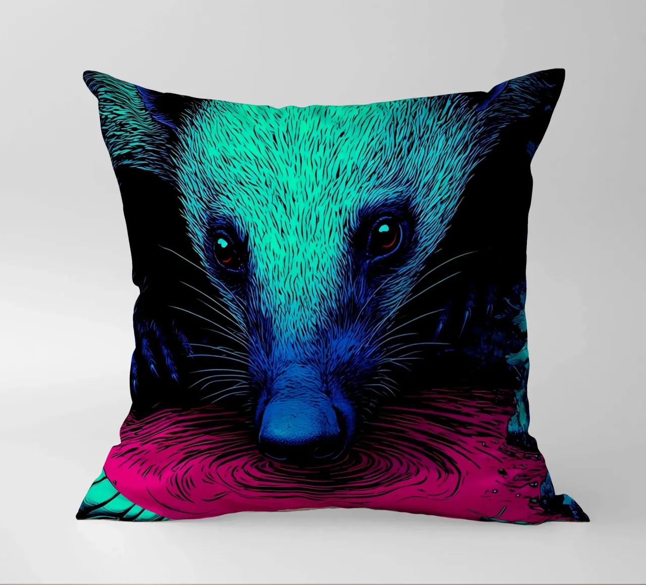 Mangiaformiche - Pop Art cuscino da ColorCrash Gallery