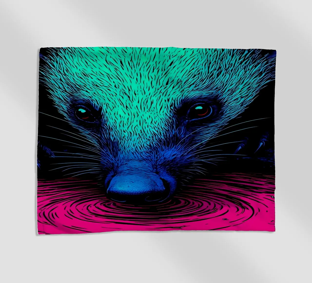 Mangiaformiche - Pop Art telo mare da ColorCrash Gallery