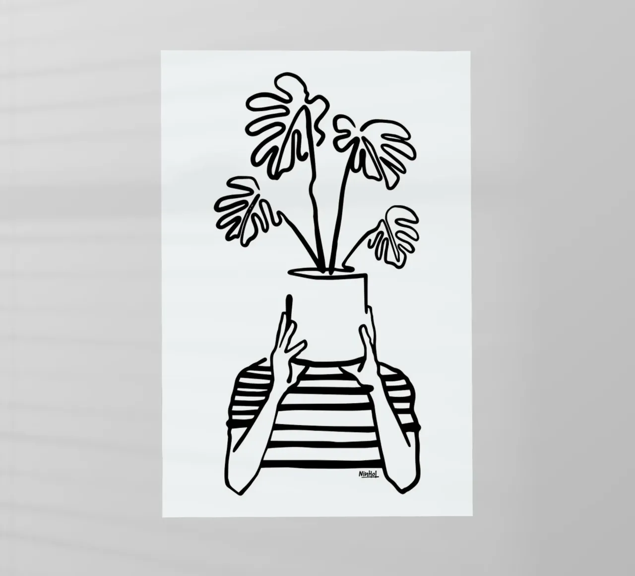 Mood Plants pellicola backlit da Ninhol