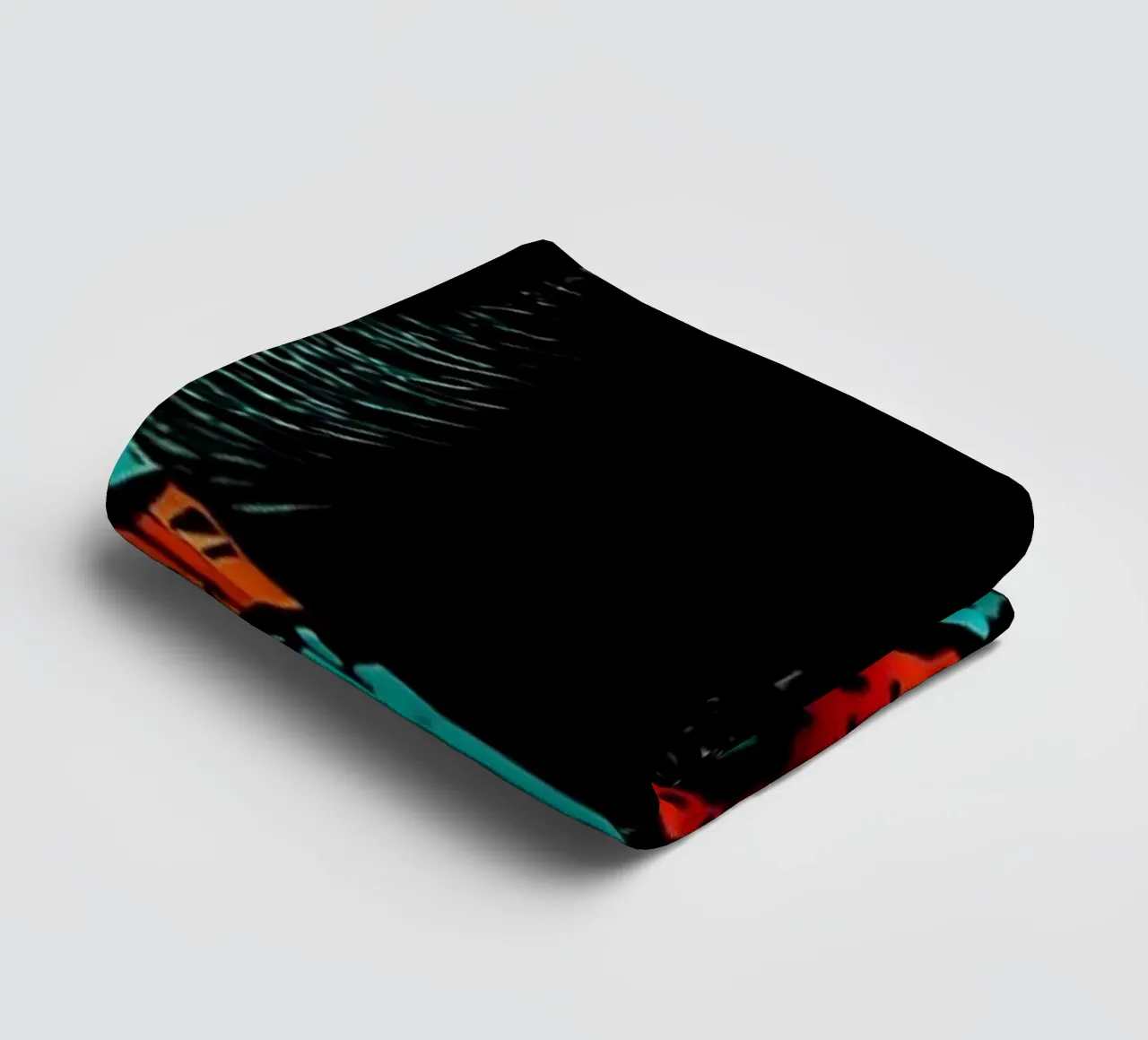 Cane con occhiali da sole - Pop Art asciugamano da bagno da ColorCrash Gallery
