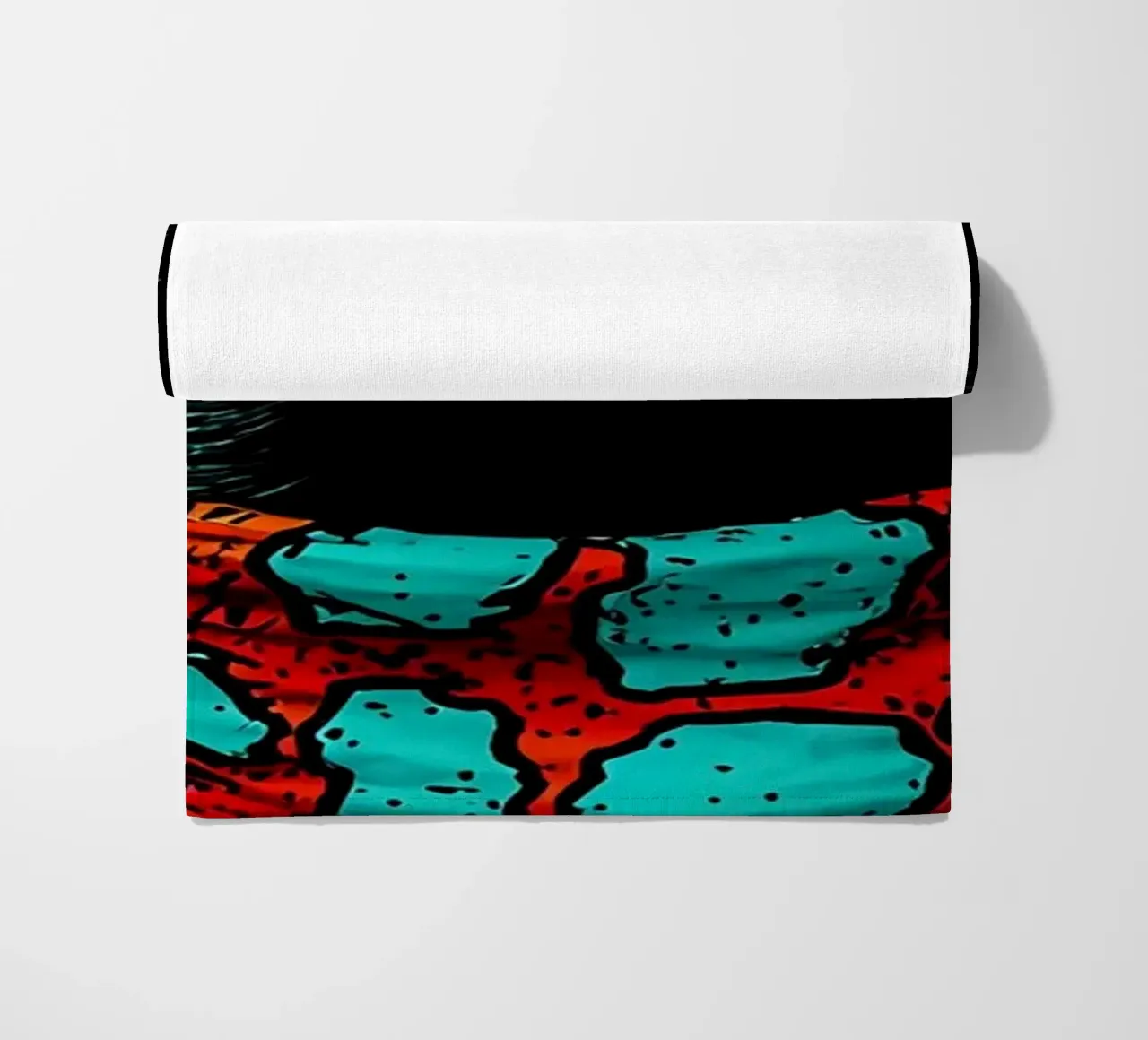 Cane con occhiali da sole - Pop Art telo mare da ColorCrash Gallery